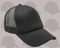 GORRA DE MALLA UNICOLOR